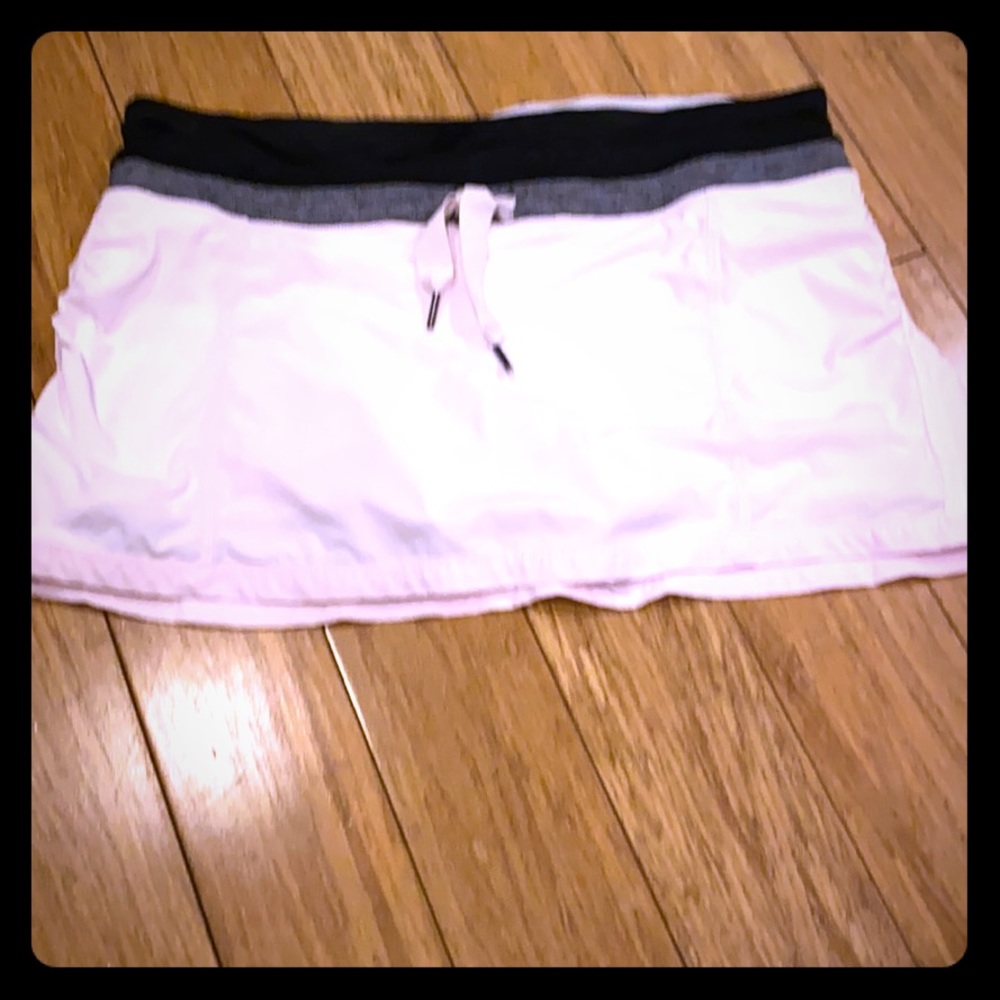 Lululemon tennis skirt in ballet pink